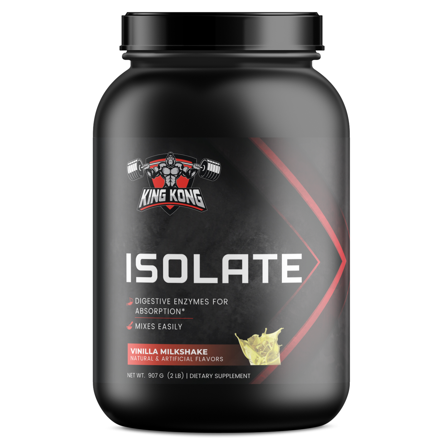 2lb 100% Whey Isolate Vanilla – 30 servings