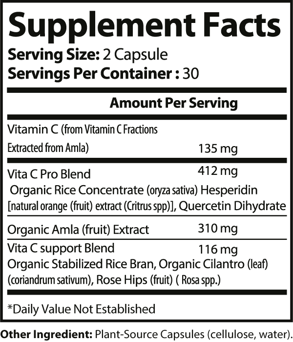 Plant Source Vitamin C