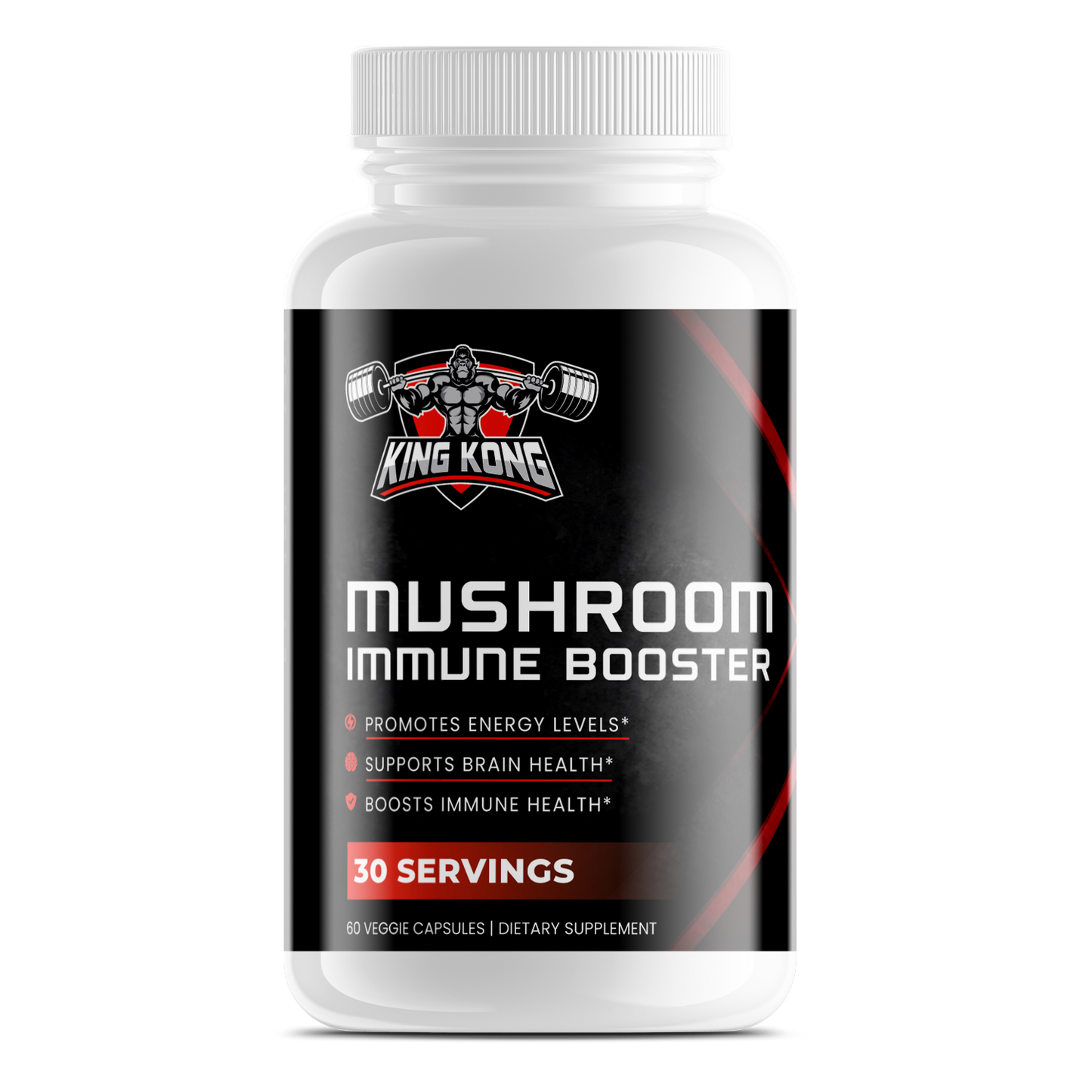 Mushroom Immune Booster: Chaga, Cordyceps, Reishi and Lion’s Mane